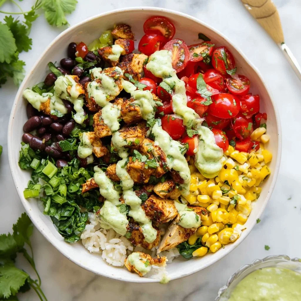 Delicious meal prep chicken burrito bowls perfect for busy days