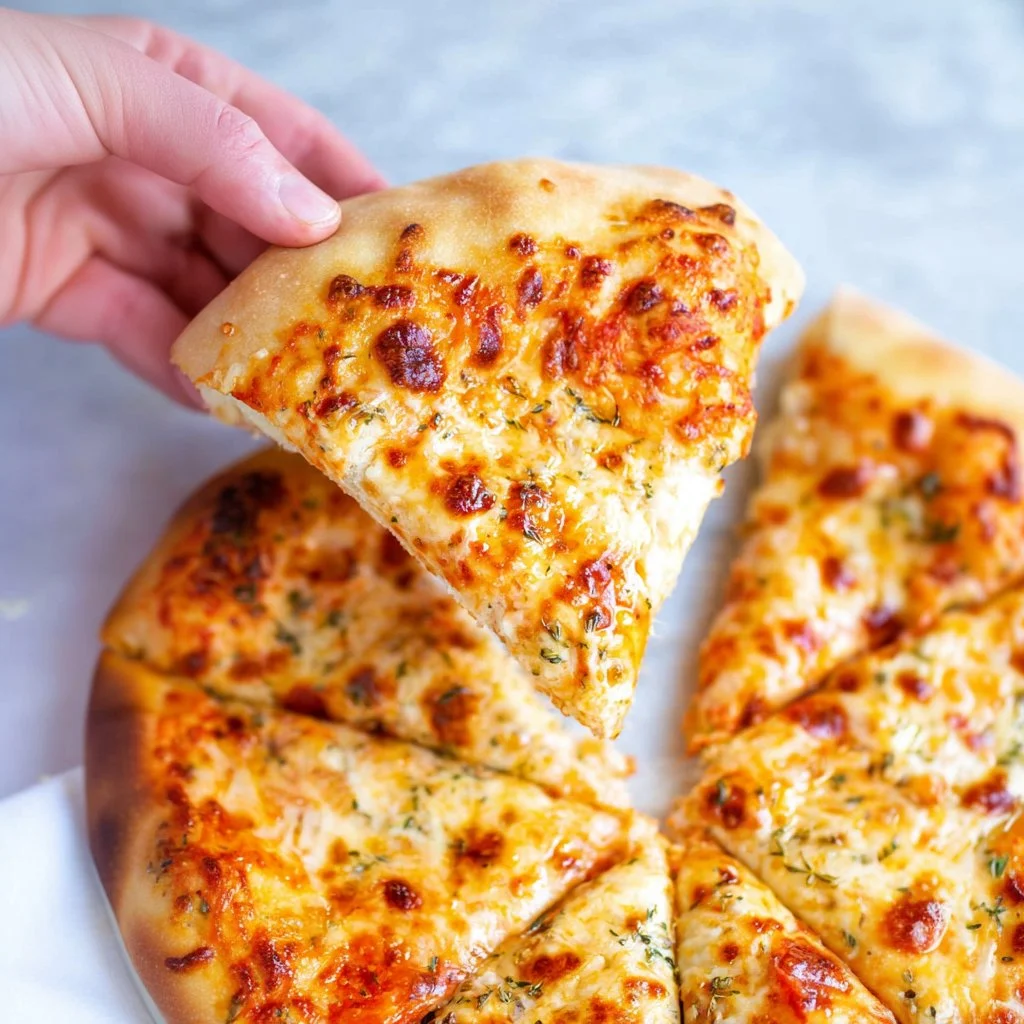Homemade pizza dough ready for topping and baking