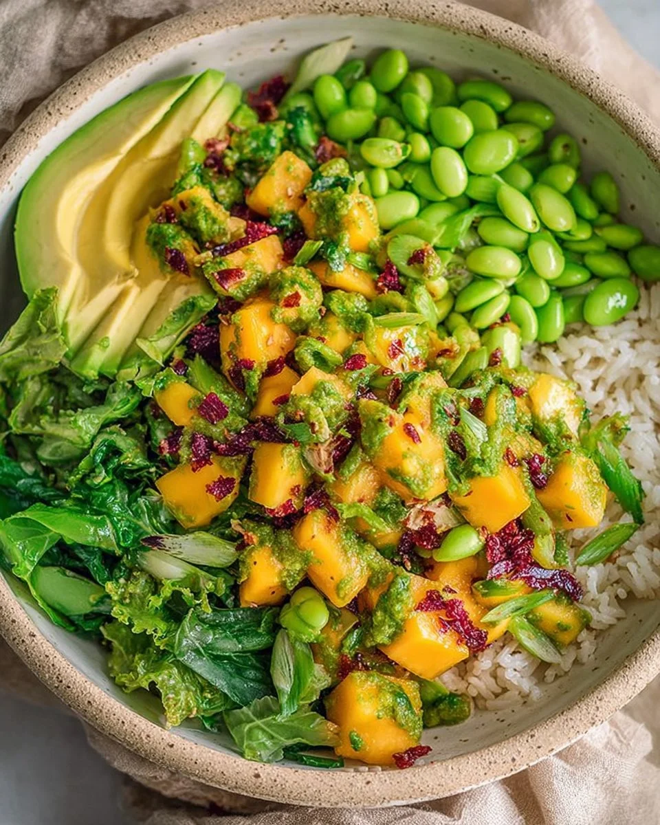 Avocado Mango Salad Bowl
