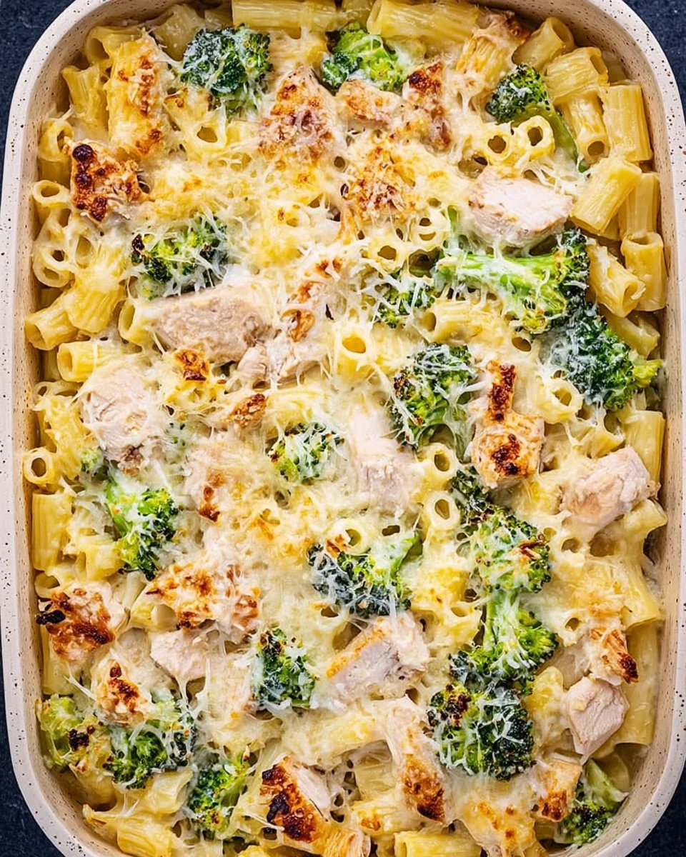 Baked Chicken Alfredo