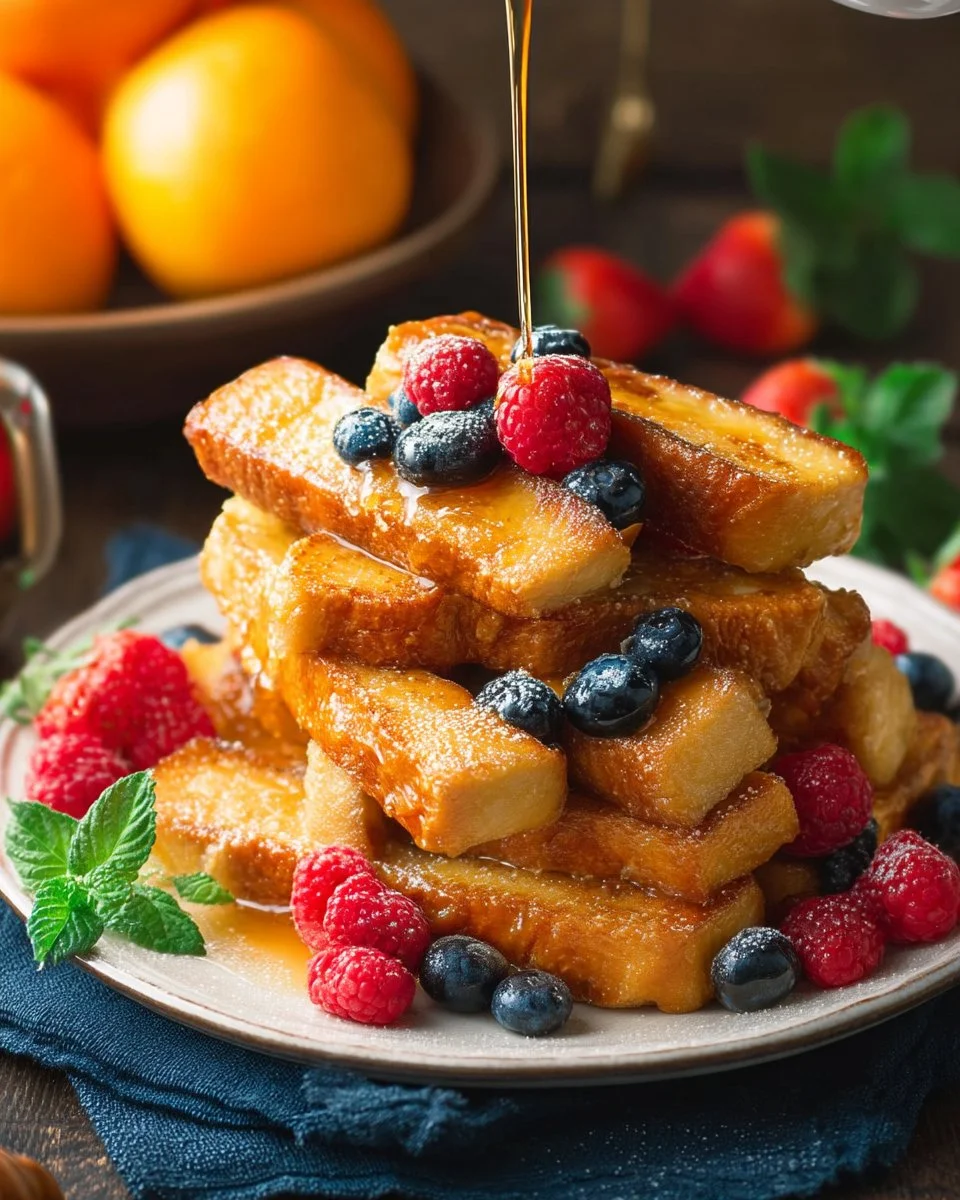 Baked French Toast Sticks