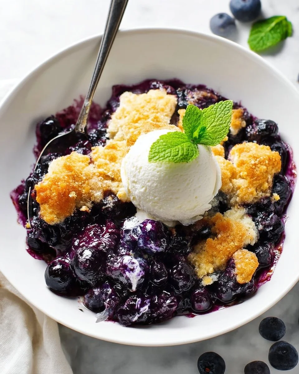 Blueberry Cobbler