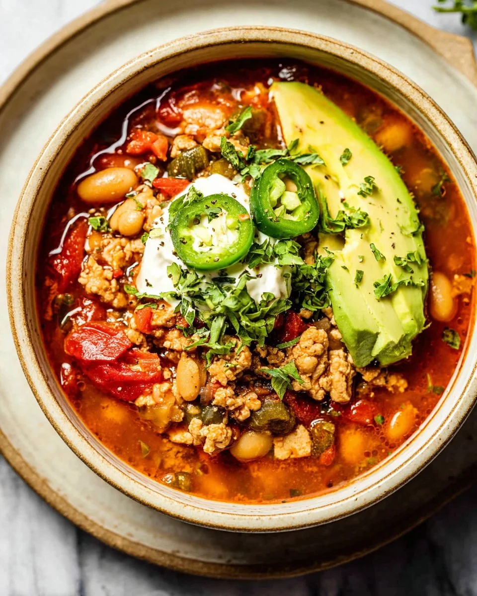 Buffalo Chicken Chili