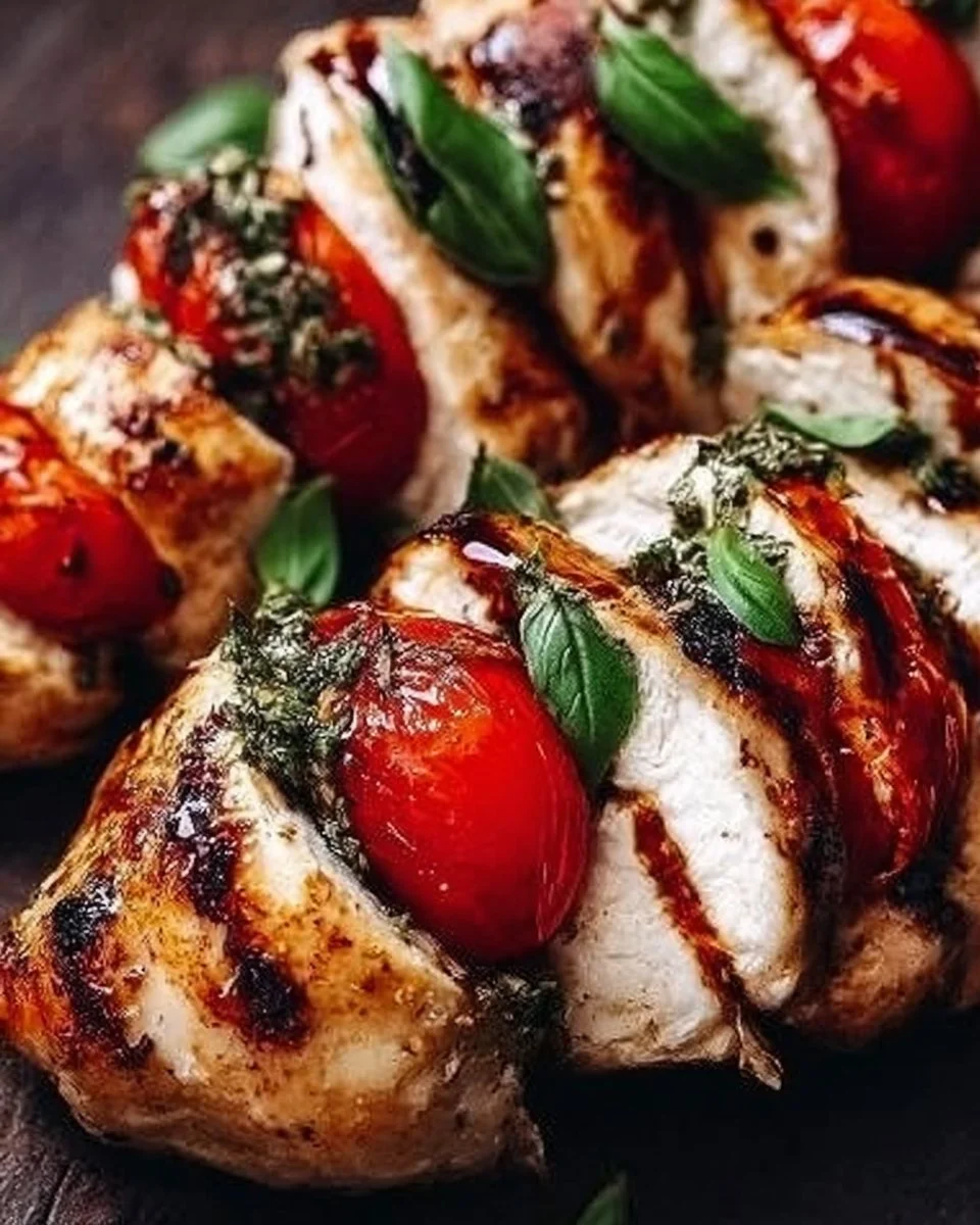 Caprese Stuffed Chicken