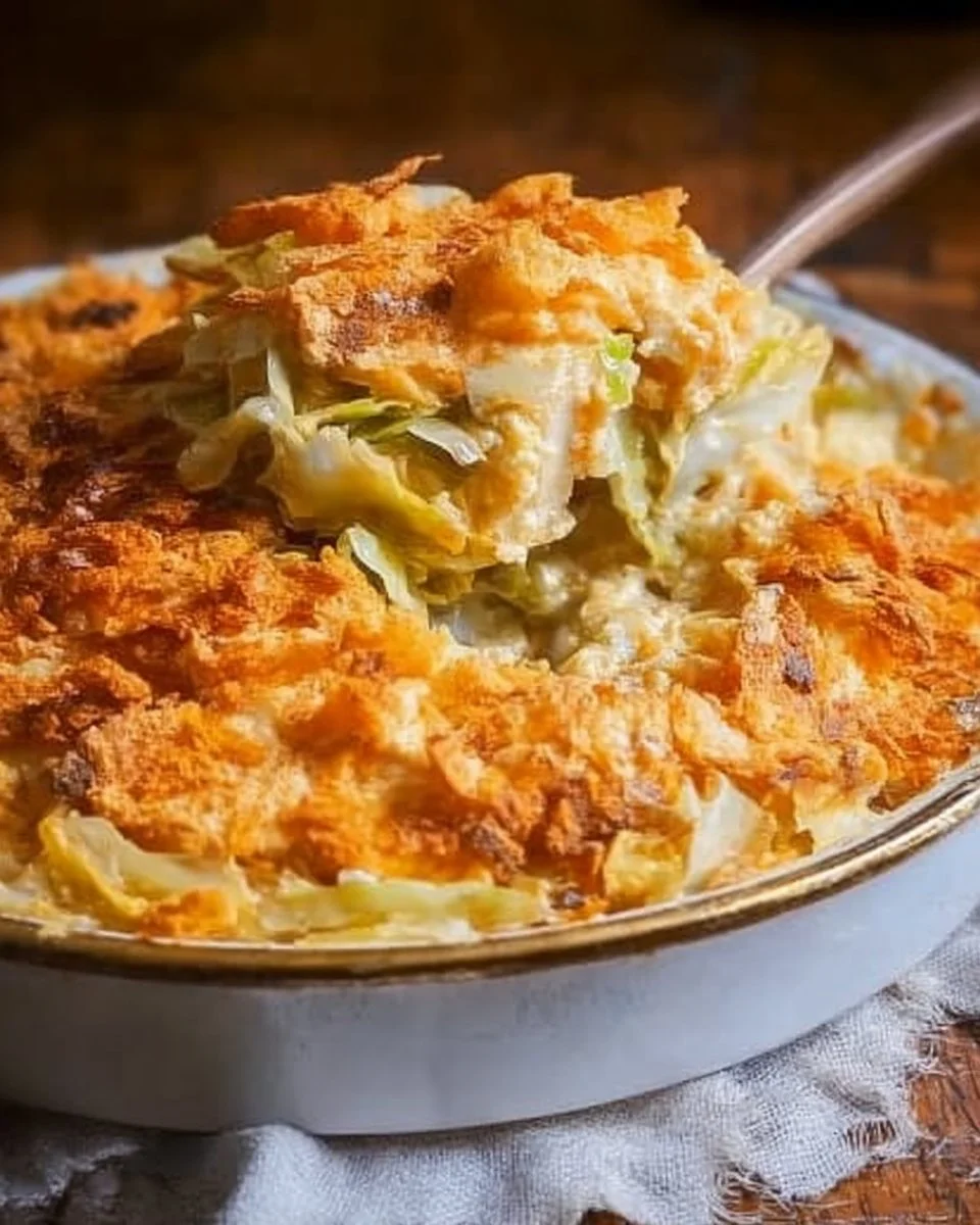 Cheesy Cabbage Casserole