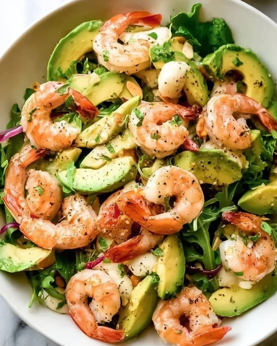 Citrus Shrimp and Avocado Salad