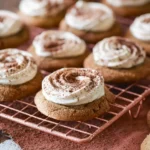 Delicious Tiramisu Cookies on a plate, showcasing sweet and comforting flavors.
