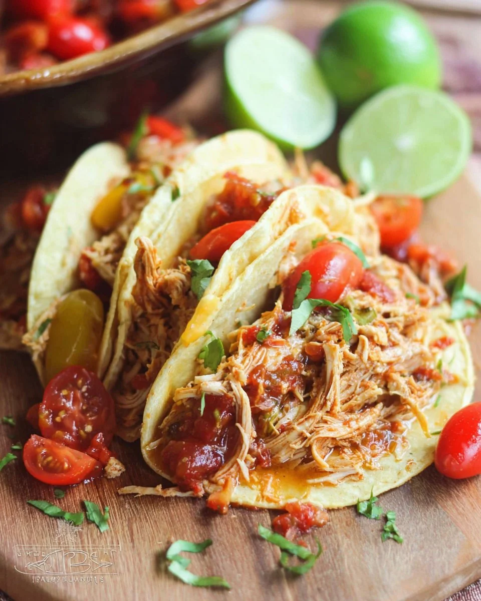 Crock Pot Salsa Chicken