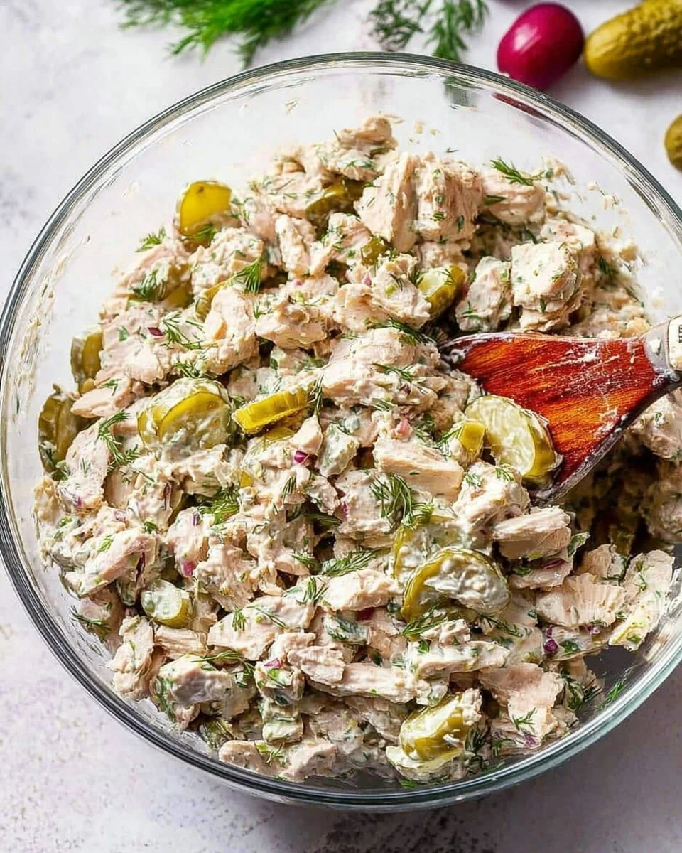Dill Pickle Chicken Salad