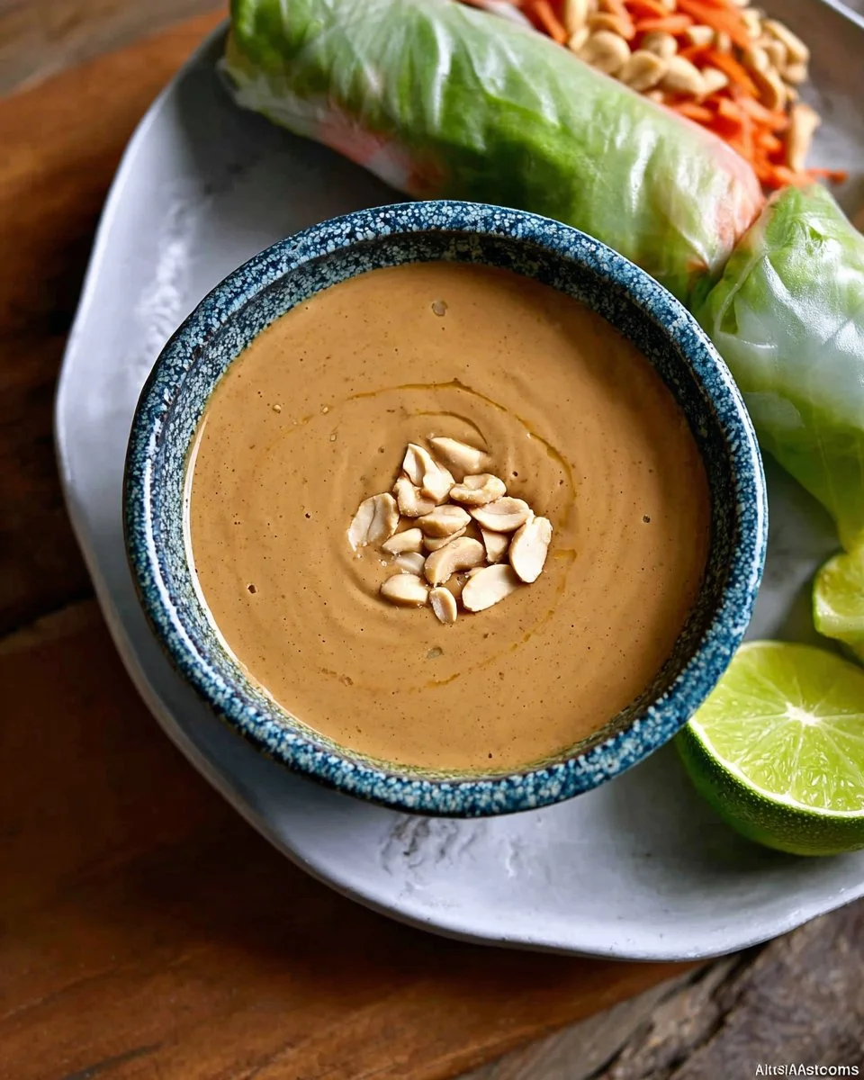 Easy Thai Peanut Sauce Recipe