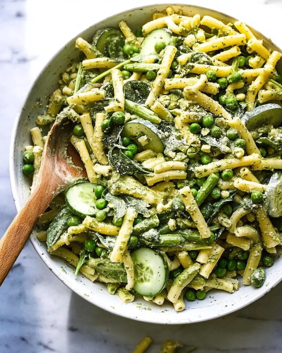 Green Goddess Pasta Salad