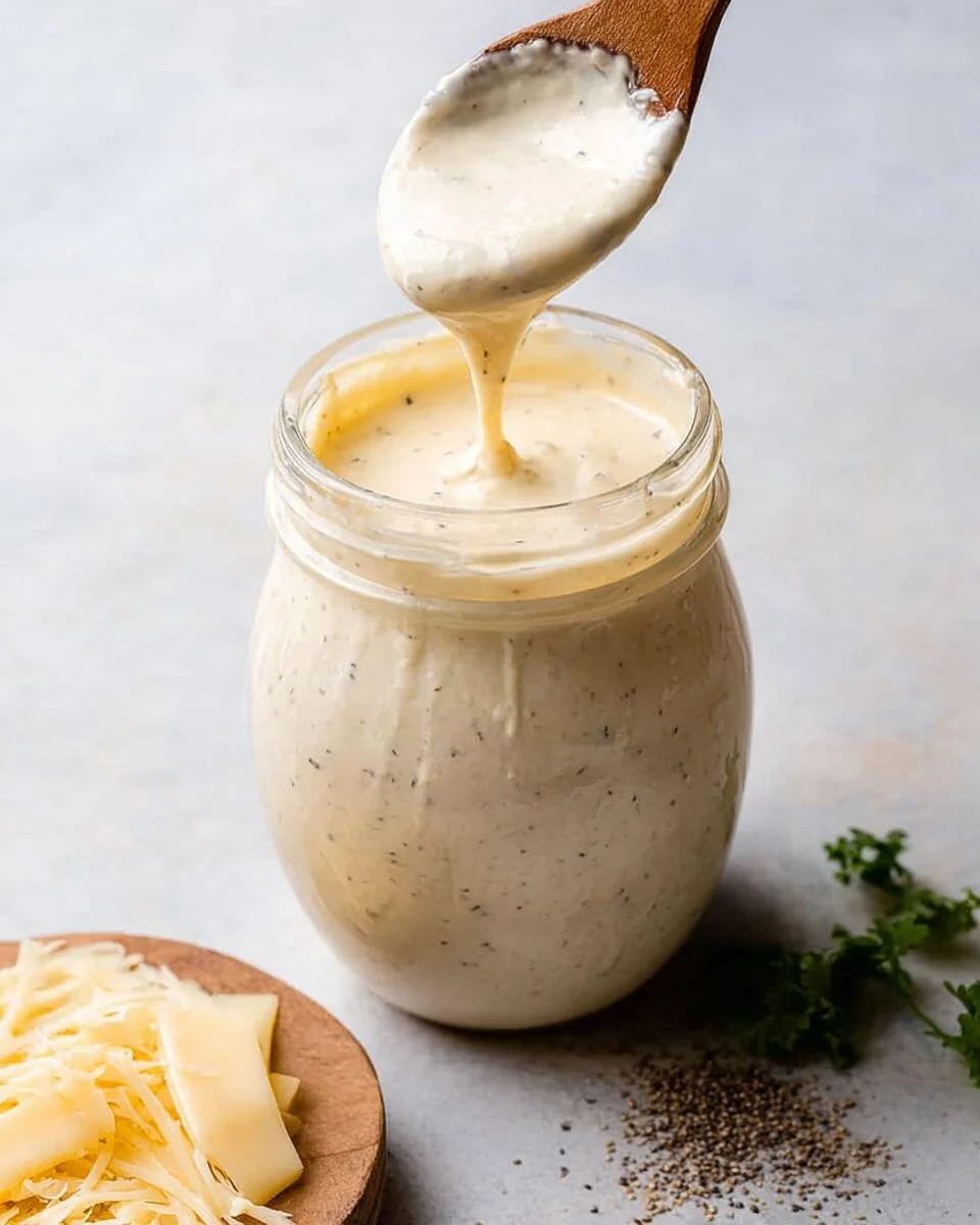 Homemade Alfredo Sauce recipe ingredients and preparation
