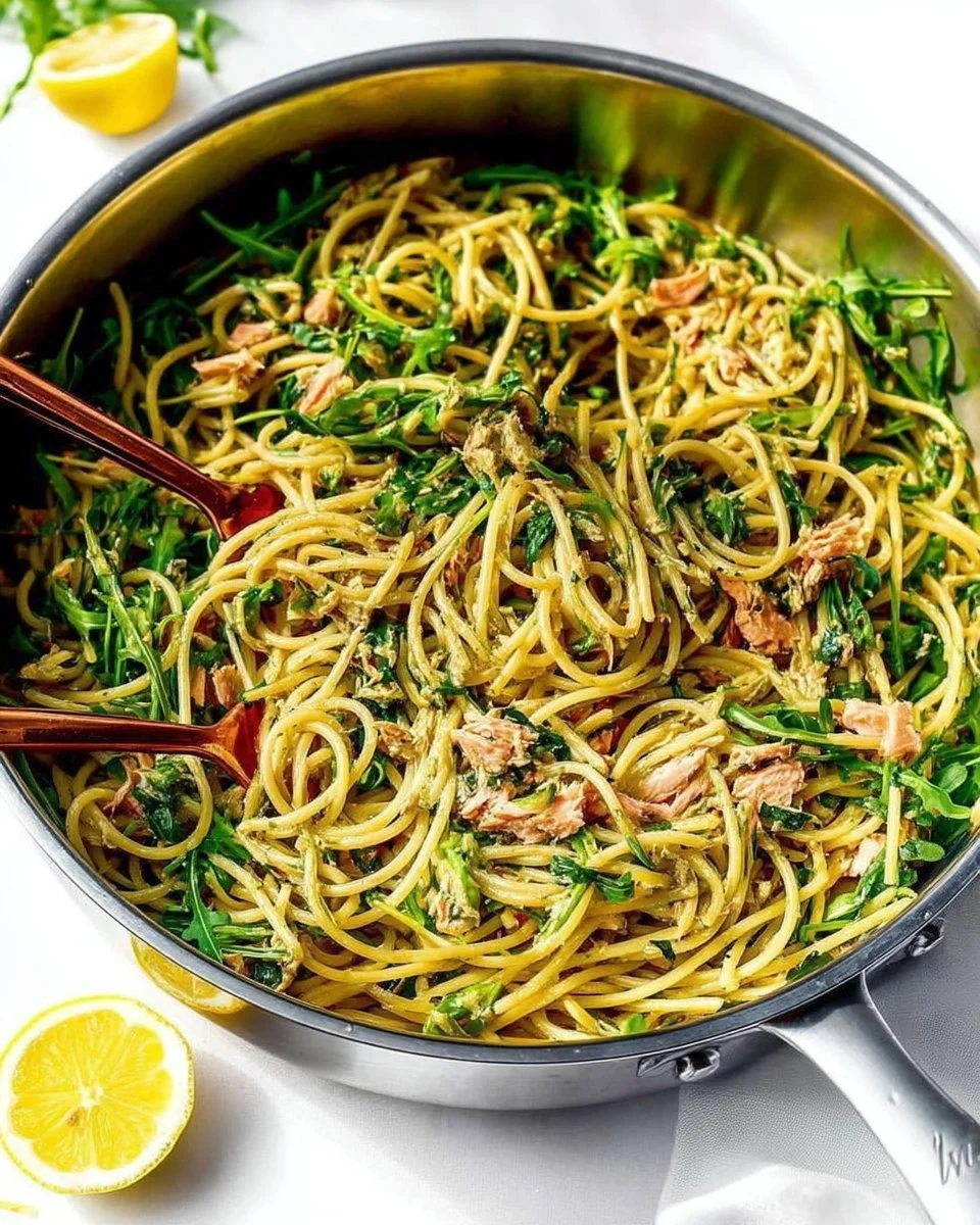 Mediterranean Tuna Pasta