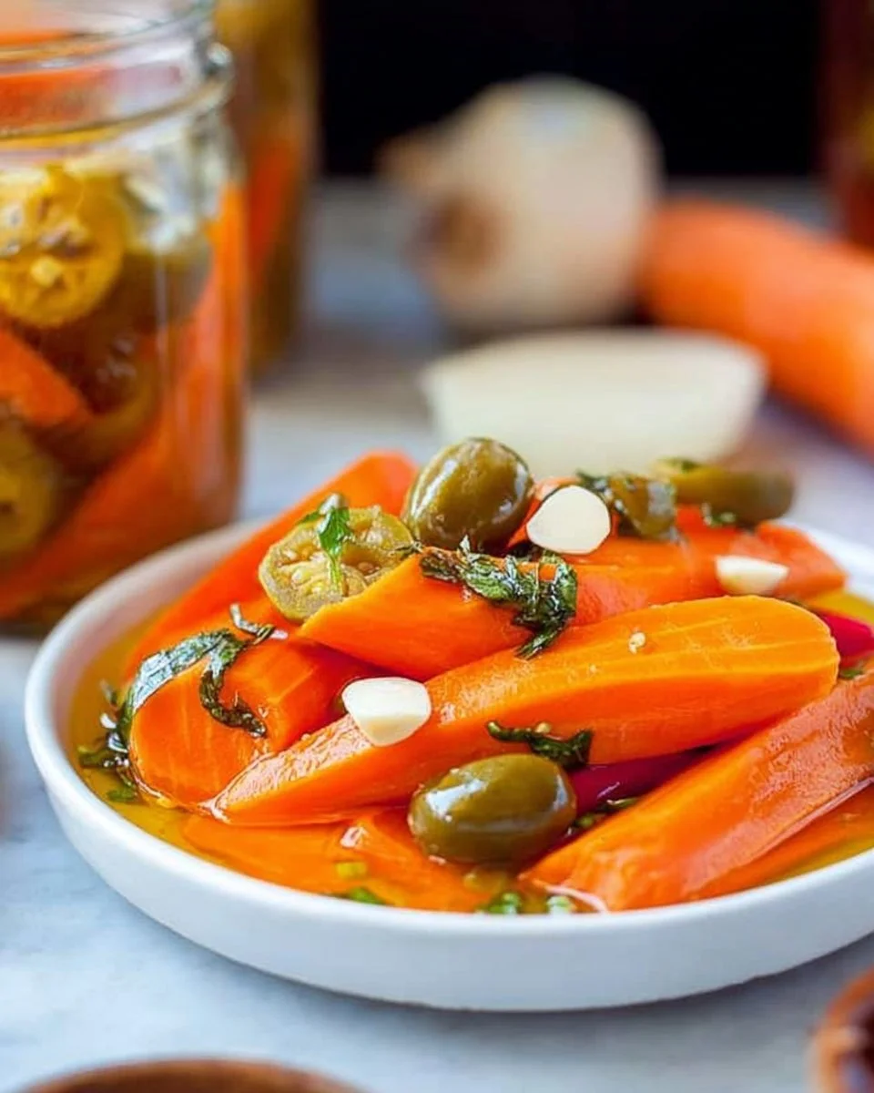 Mexican Pickled Carrots