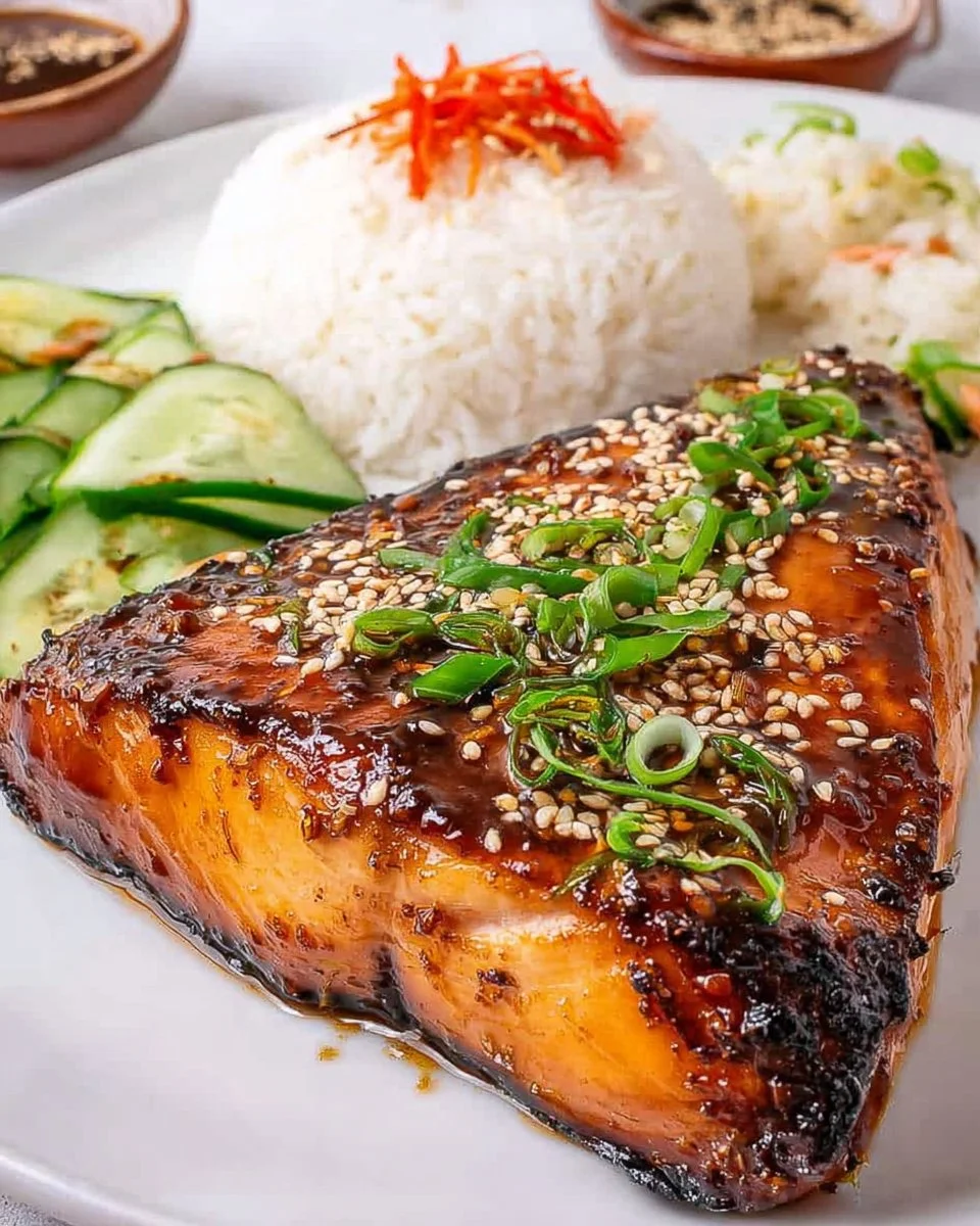 Delicious Miso Salmon dish inspired by Nobu cuisine