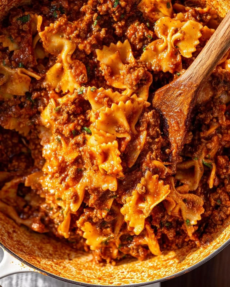 One Pot Hamburger Helper Lasagna