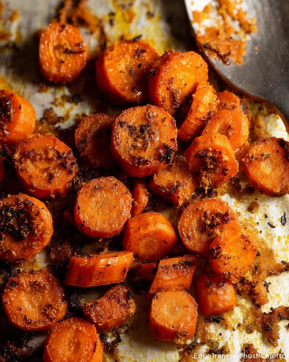 Parmesan Crusted Carrots Recipe