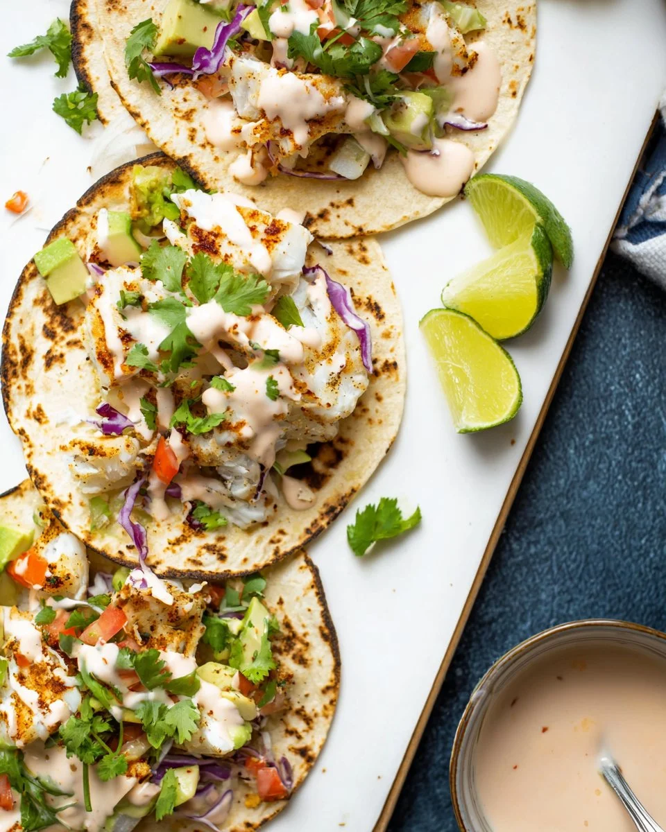 Quick and Healthy Fish Tacos