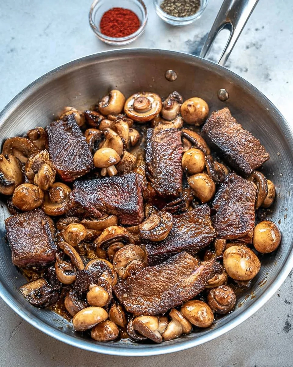Seared Mushroom Steak