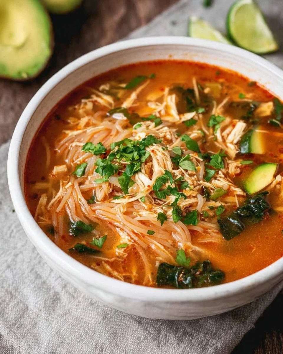 Shredded Tofu Noodle Soup