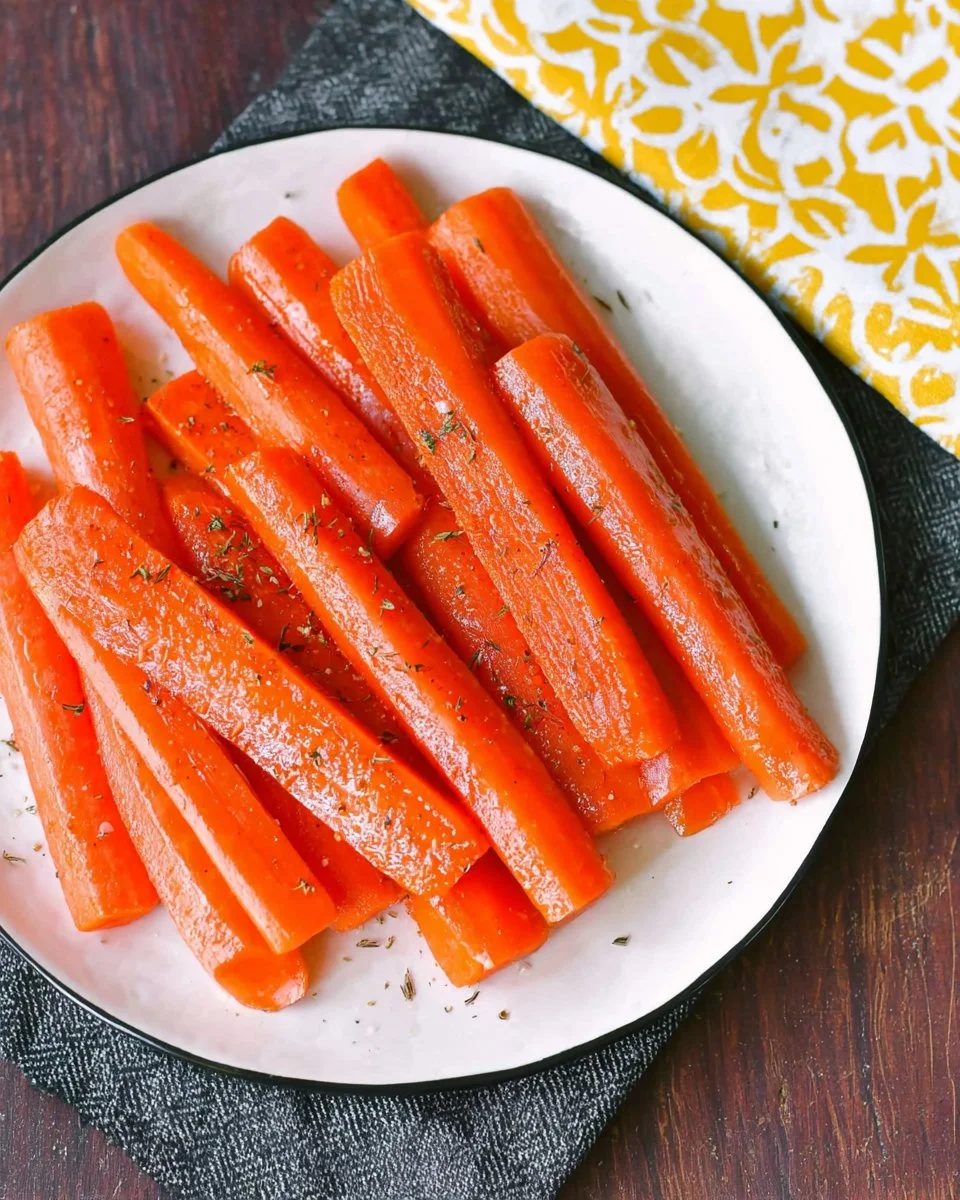 Simple Steamed Carrots