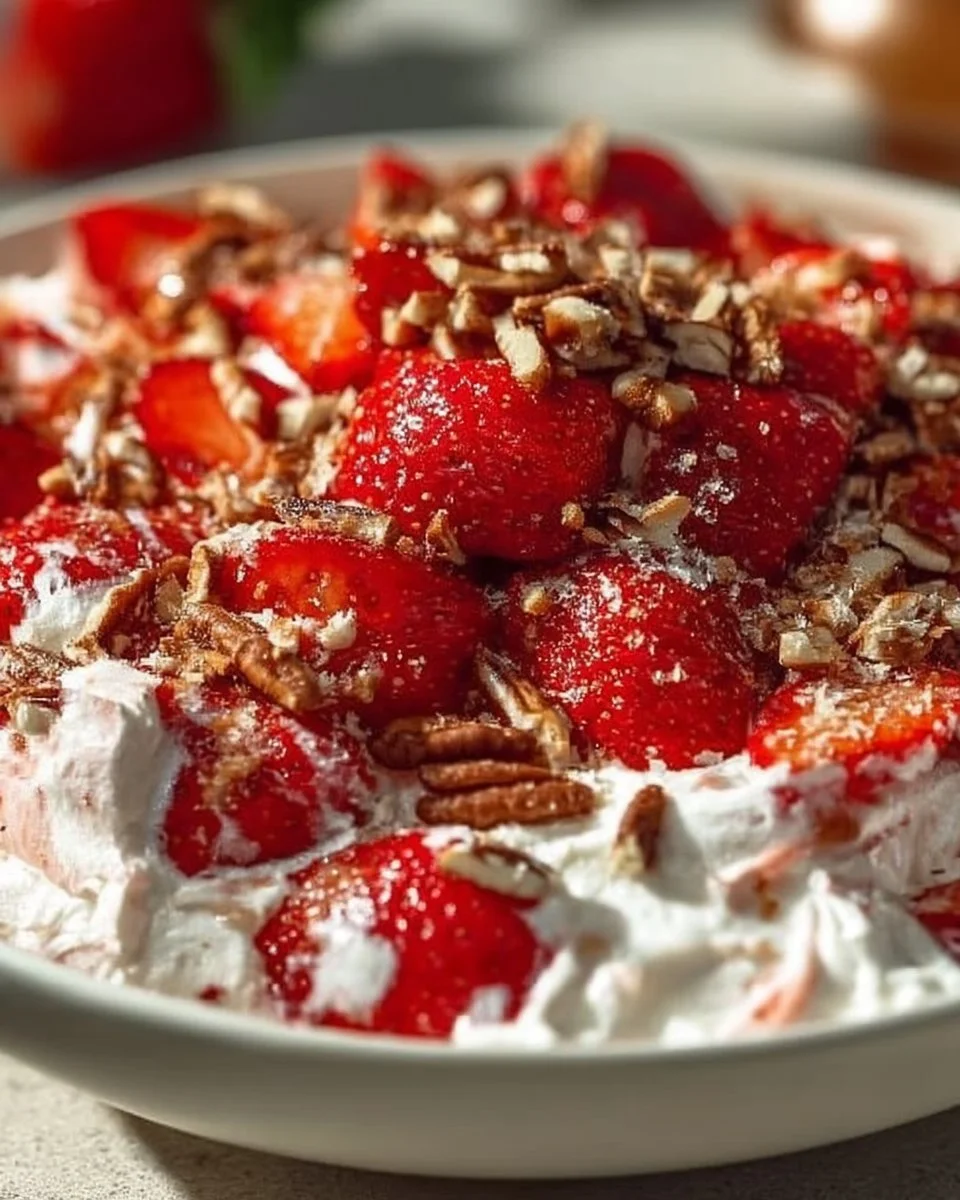 Strawberry Crackle Salad