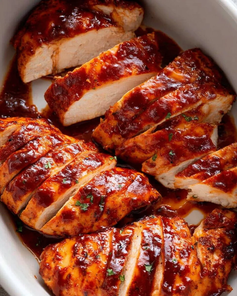 Air Fryer BBQ Chicken Breasts