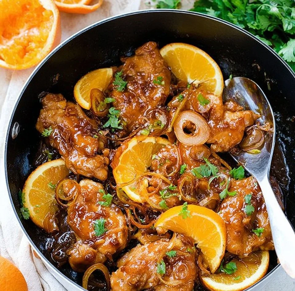 Asian Glazed Orange Chicken
