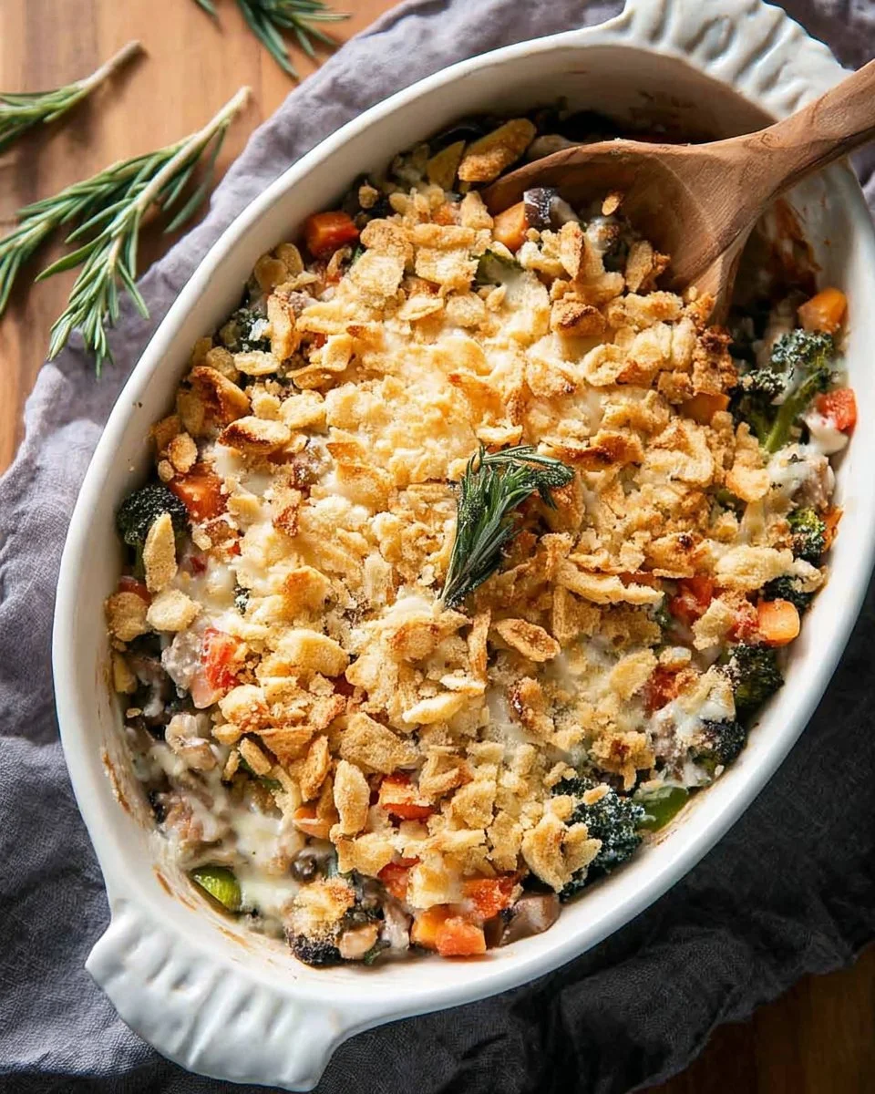 Baked Mixed Vegetable Casserole