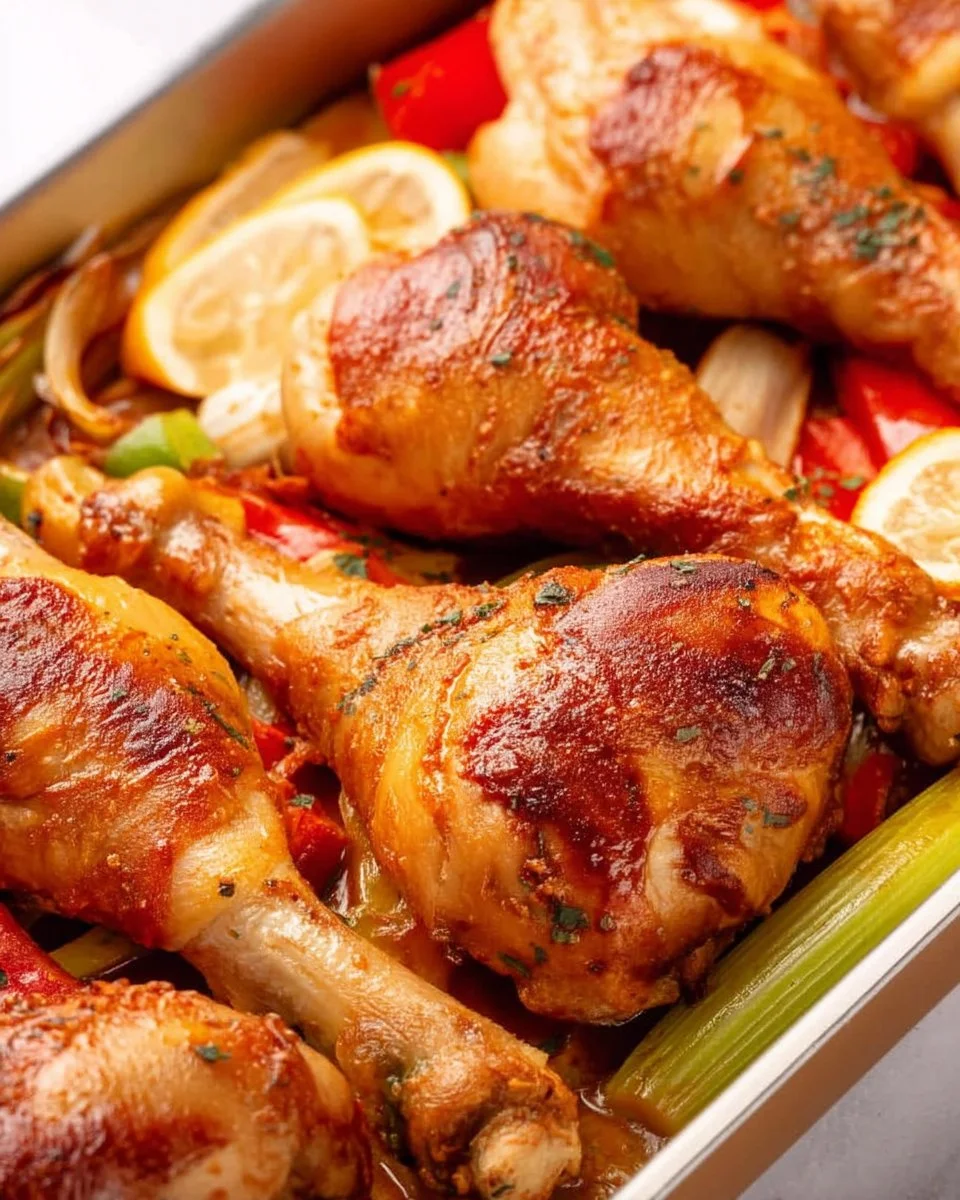 Baked Turkey Drumsticks