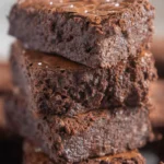 Delicious homemade brownies from the best ever brownie recipe