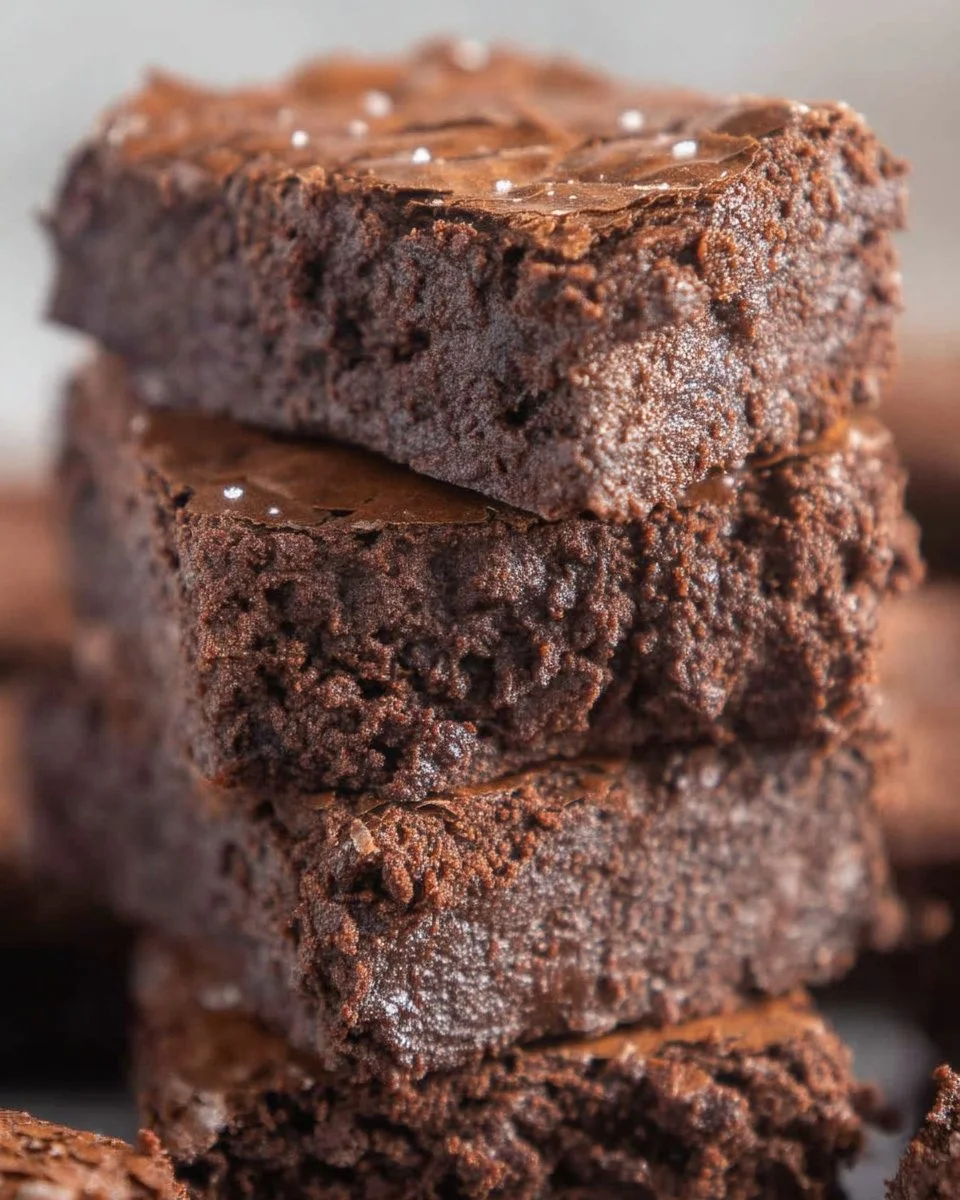 Delicious homemade brownies from the best ever brownie recipe