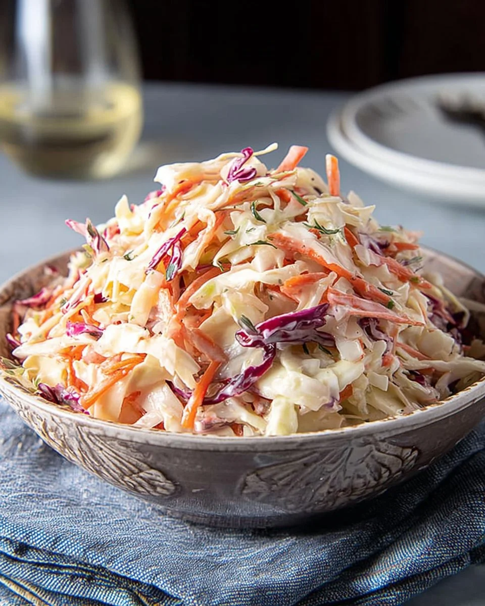 Creamy Sweet Coleslaw