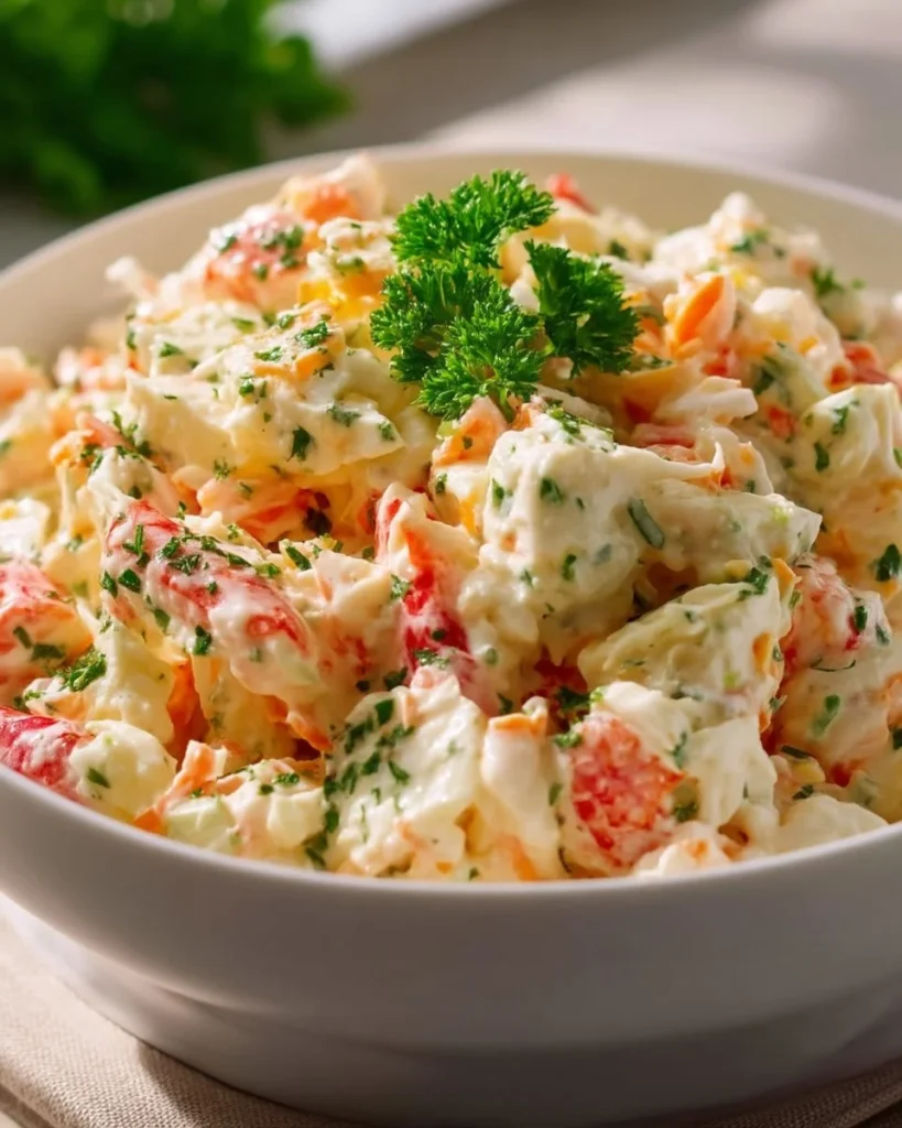 Delicious Crab Salad Recipe Quick 15 Minute Easy 2026 04 23 234514 819x1024 1