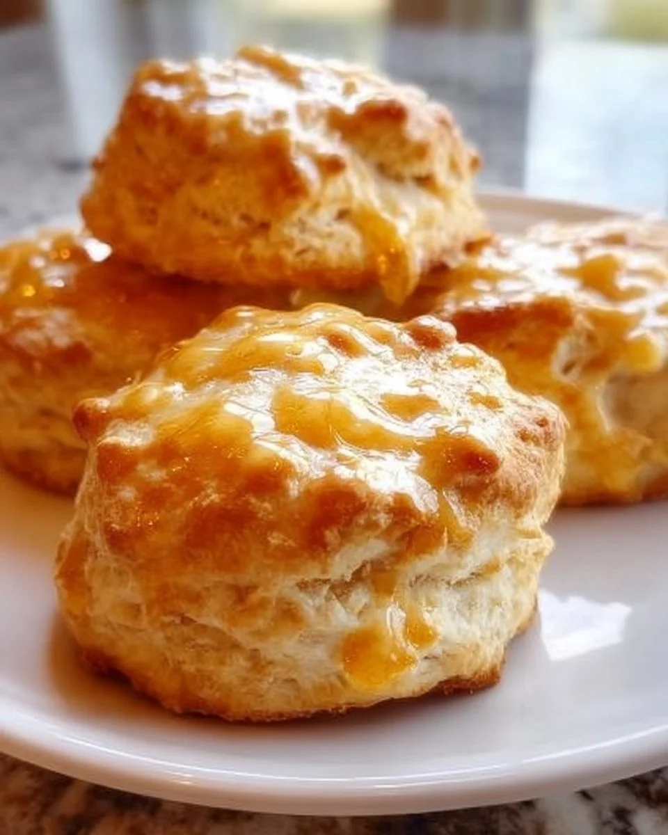 Deliciously Easy Apple Honey Biscuits