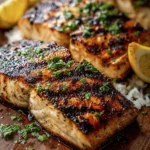 Delicious grilled mahi mahi served with fresh vegetables and lemon