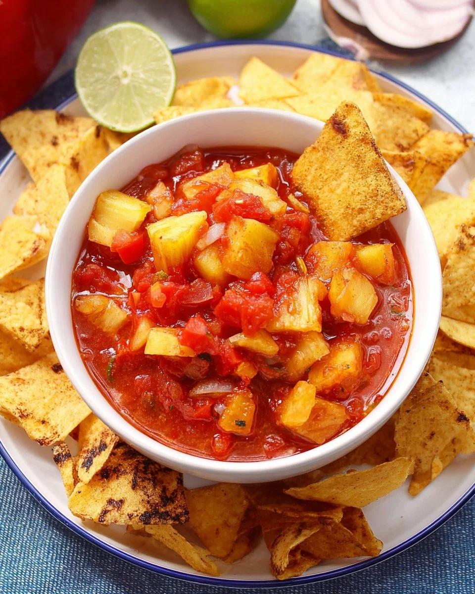 Grilled Pineapple Salsa