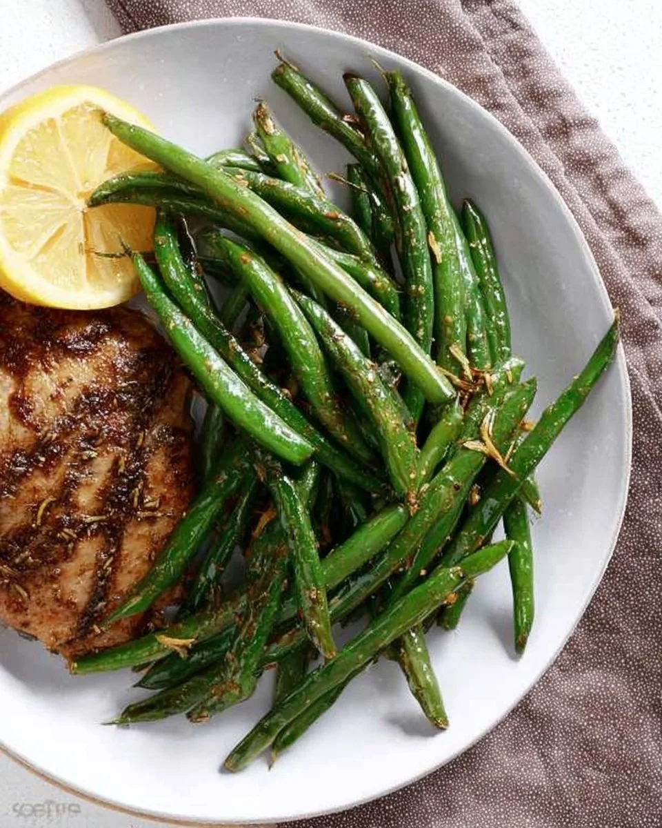 Lemon Butter Green Beans