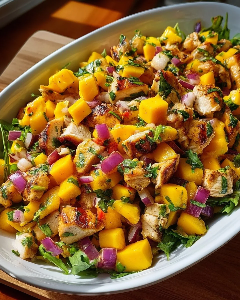 Mango Chicken Salad