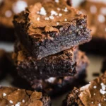 Delicious homemade Mexican brownies with rich chocolate and spice flavors