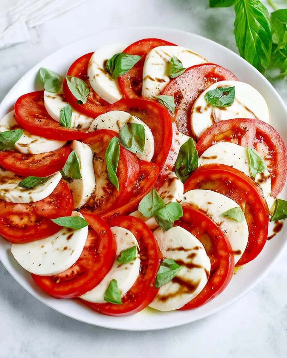 Mozzarella Caprese Salad Recipe