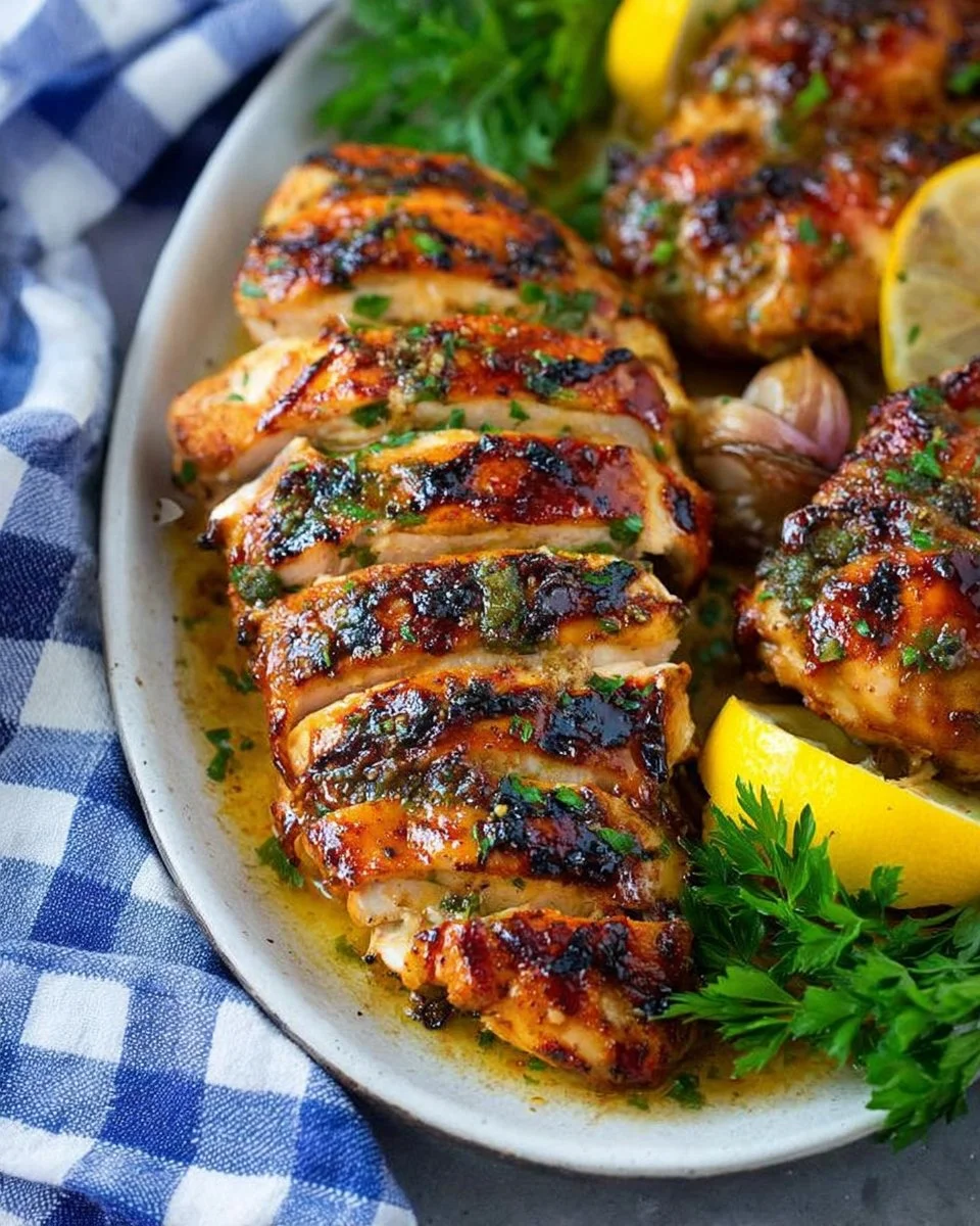 One-Dish Grilled Chicken Dinner