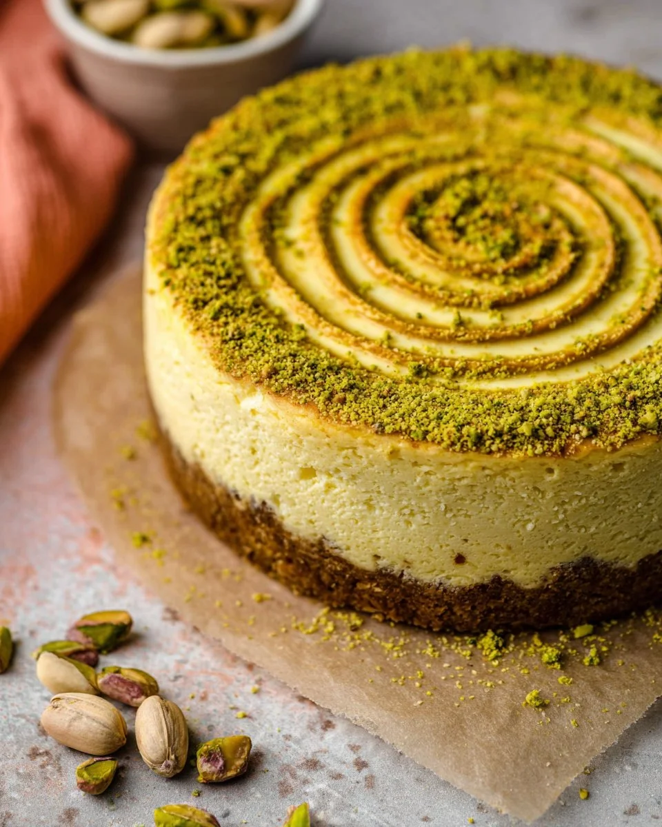 Pistachio Cheesecake