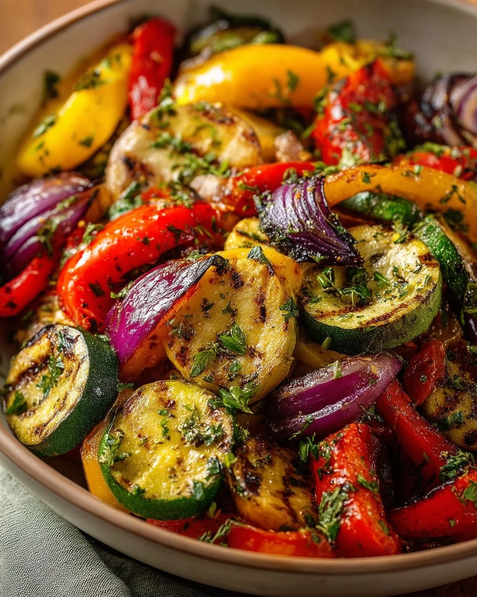 Roasted Mediterranean Greek Vegetables Recipe: Healthy & Vibrant!