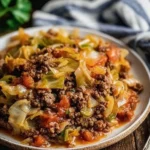 Savory Irish ground beef and cabbage dish ready in 30 minutes