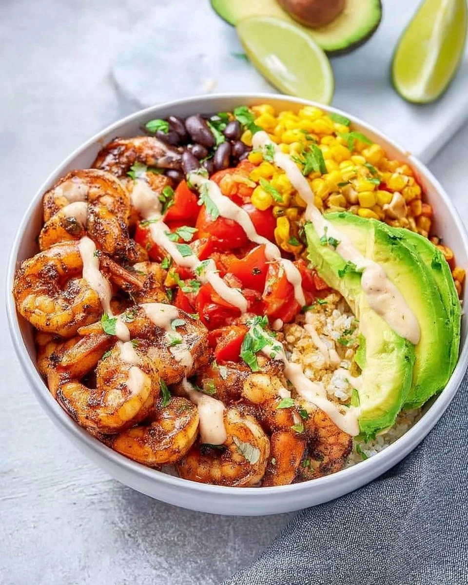 Shrimp Burrito Bowl