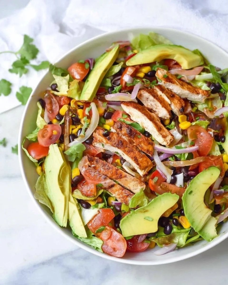 Southwest BBQ Chicken Salad