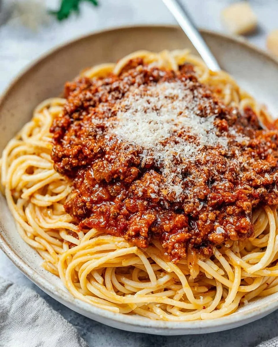 Spaghetti with Meat Sauce
