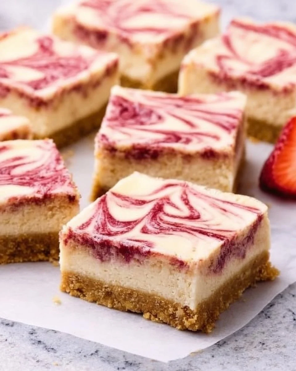 Strawberry Cheesecake Bars