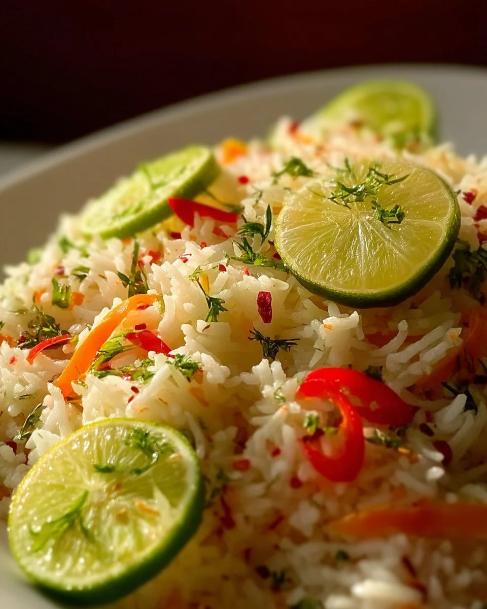 Tropical Island Coconut Pepper Rice